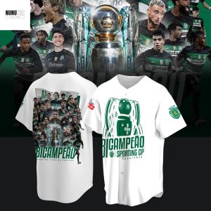 Sporting Clube De Portugal 2025 Champions Baseball Jersey