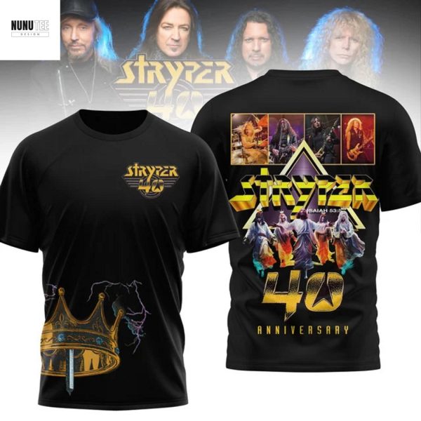 Stryper 40 Anniversary 3D T-Shirt