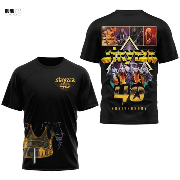 Stryper 40 Anniversary 3D T-Shirt