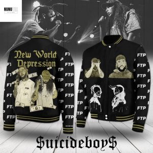 Suicideboys New World Depression Baseball Jacket