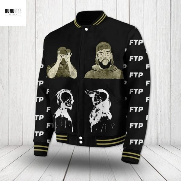 Suicideboys New World Depression Baseball Jacket