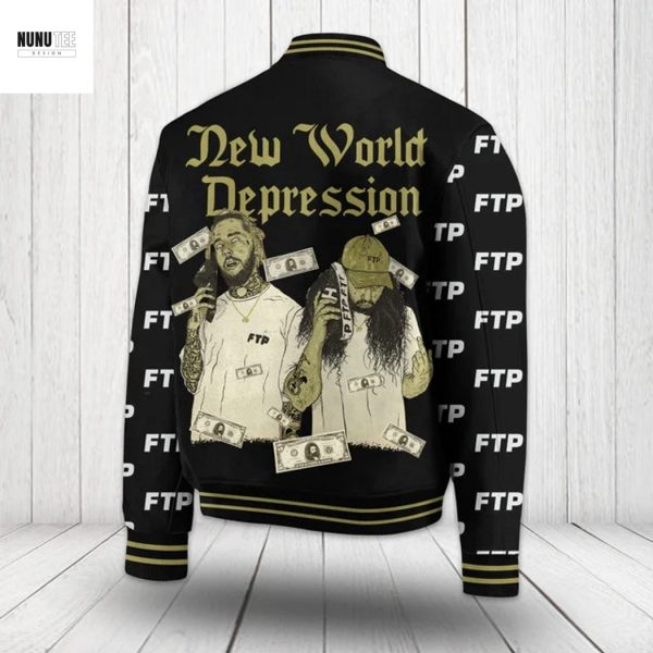 Suicideboys New World Depression Baseball Jacket