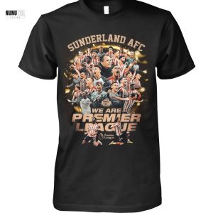Sunderland AFC We Are Premier League Unisex T-Shirt