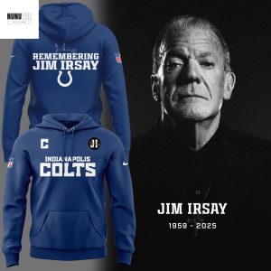 The Boss Jim Irsay Indianapolis Colts 1959-2025 Hoodie