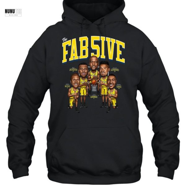 The Fab Five 5 Basketball Unisex T-Shirt