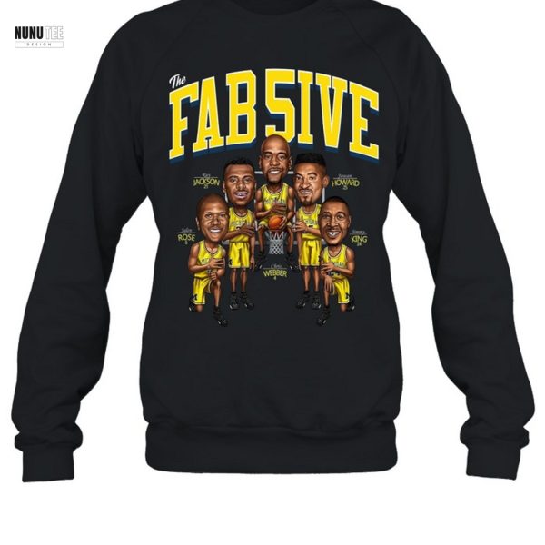 The Fab Five 5 Basketball Unisex T-Shirt