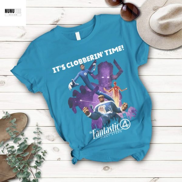 The Fantastic Four First Steps Its Clobberin Time Pajamas Set