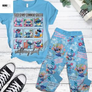 This Is My Summer Stitch Pajamas Set