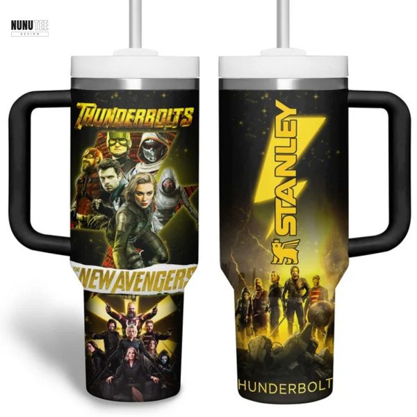 Thunderbolts The New Avengers Tumbler With Handle And Straw