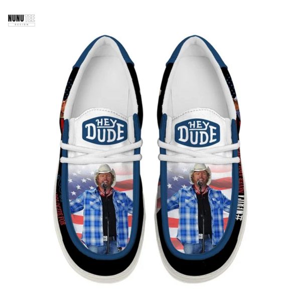 Toby Keith Never Apologize For Being Patriotic Hey Dude Shoes