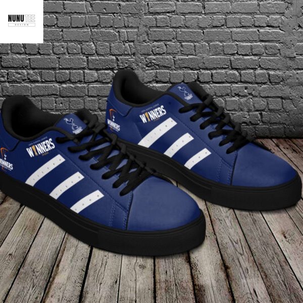 Tottenham Hotspur Europa League 2025 Champions Bilbao Final Winners Stan Smith Shoes – Blue