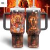 The Addams Family Think Your Family Is Weird Tumbler With Handle And Straw