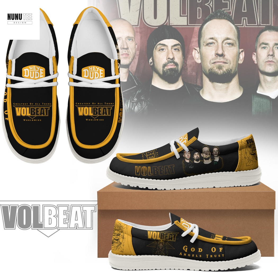 Volbeat God Of Angels Trust Hey Dude Shoes Volbeat God Of Angels Trust Hey Dude Shoes