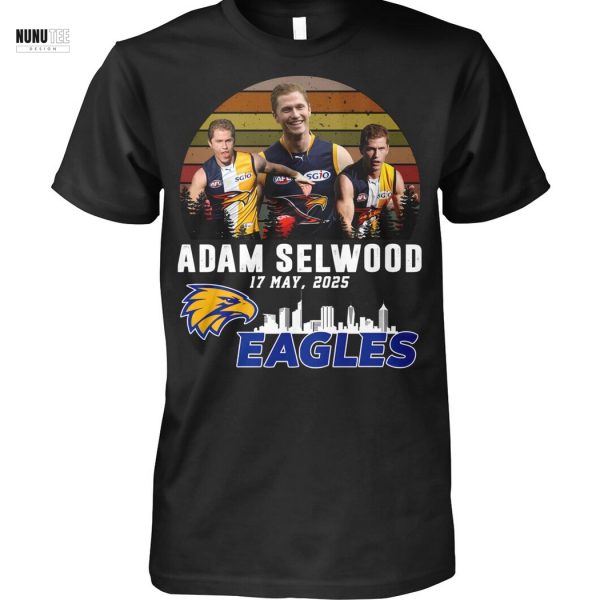 West Coast Eagles Adam Selwood 2025 Unisex T-Shirt
