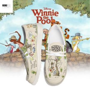 Winnie The Pooh I Always Enjoy A Little Something About Now Hey Dude Shoes