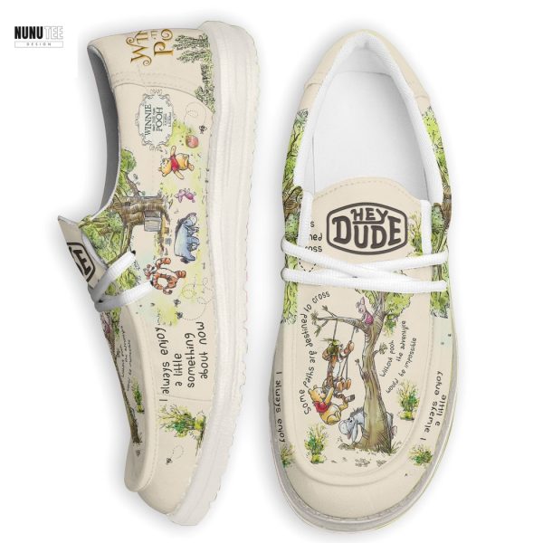 Winnie The Pooh I Always Enjoy A Little Something About Now Hey Dude Shoes