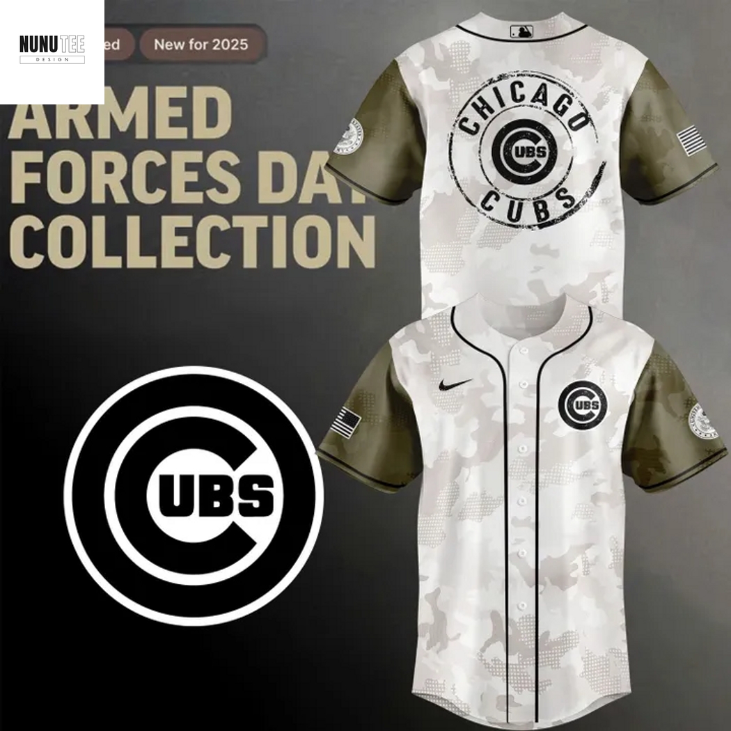 2025 Armed Forces Day Chicago Cubs Baseball Jersey 2025 Armed Forces Day Chicago Cubs Baseball Jersey