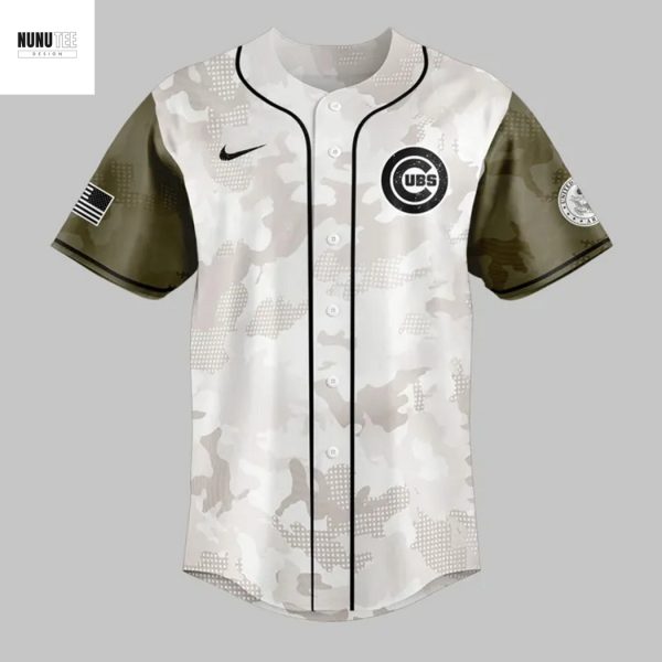 2025 Armed Forces Day Chicago Cubs Baseball Jersey