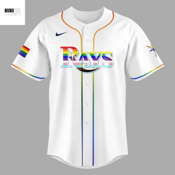 2025 Pride Month Tampa Bay Rays Baseball Jersey