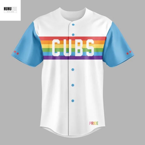 2025 Pride Night Chicago Cubs Baseball Jersey