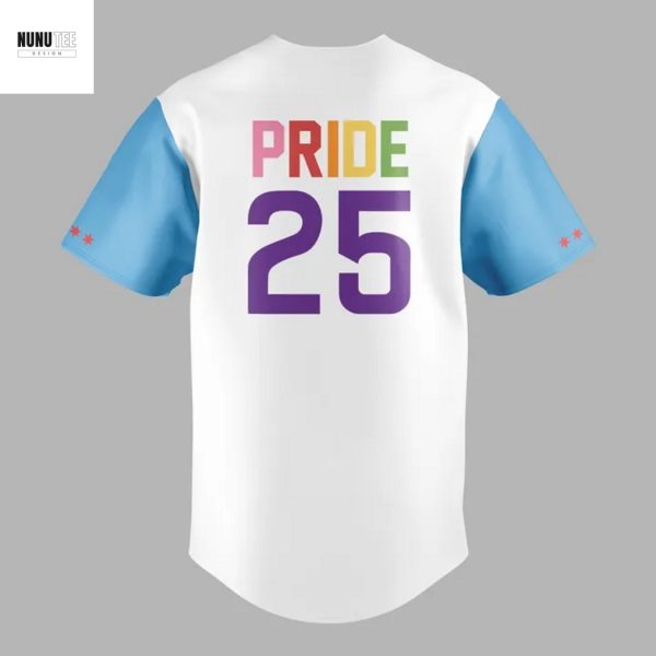 2025 Pride Night Chicago Cubs Baseball Jersey