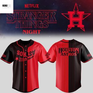 2025 Stranger Things Houston Astros Baseball Jersey