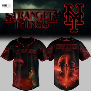 2025 Stranger Things New York Mets Baseball Jersey