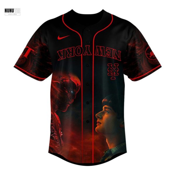 2025 Stranger Things New York Mets Baseball Jersey