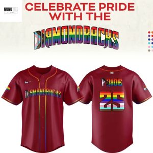 Arizona Diamondbacks Happy Pride Night Baseball Jersey