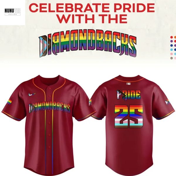 Arizona Diamondbacks Happy Pride Night Baseball Jersey