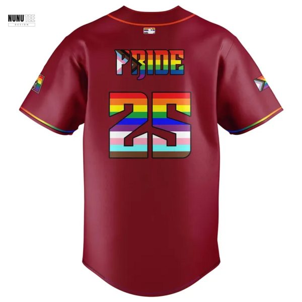 Arizona Diamondbacks Happy Pride Night Baseball Jersey