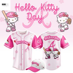 Atlanta Braves Sweet Kitty 2025 Baseball Jersey – Pink