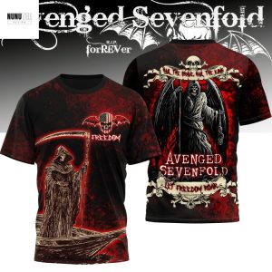 Avenged Sevenfold Let Freedom Roar 3D T-Shirt