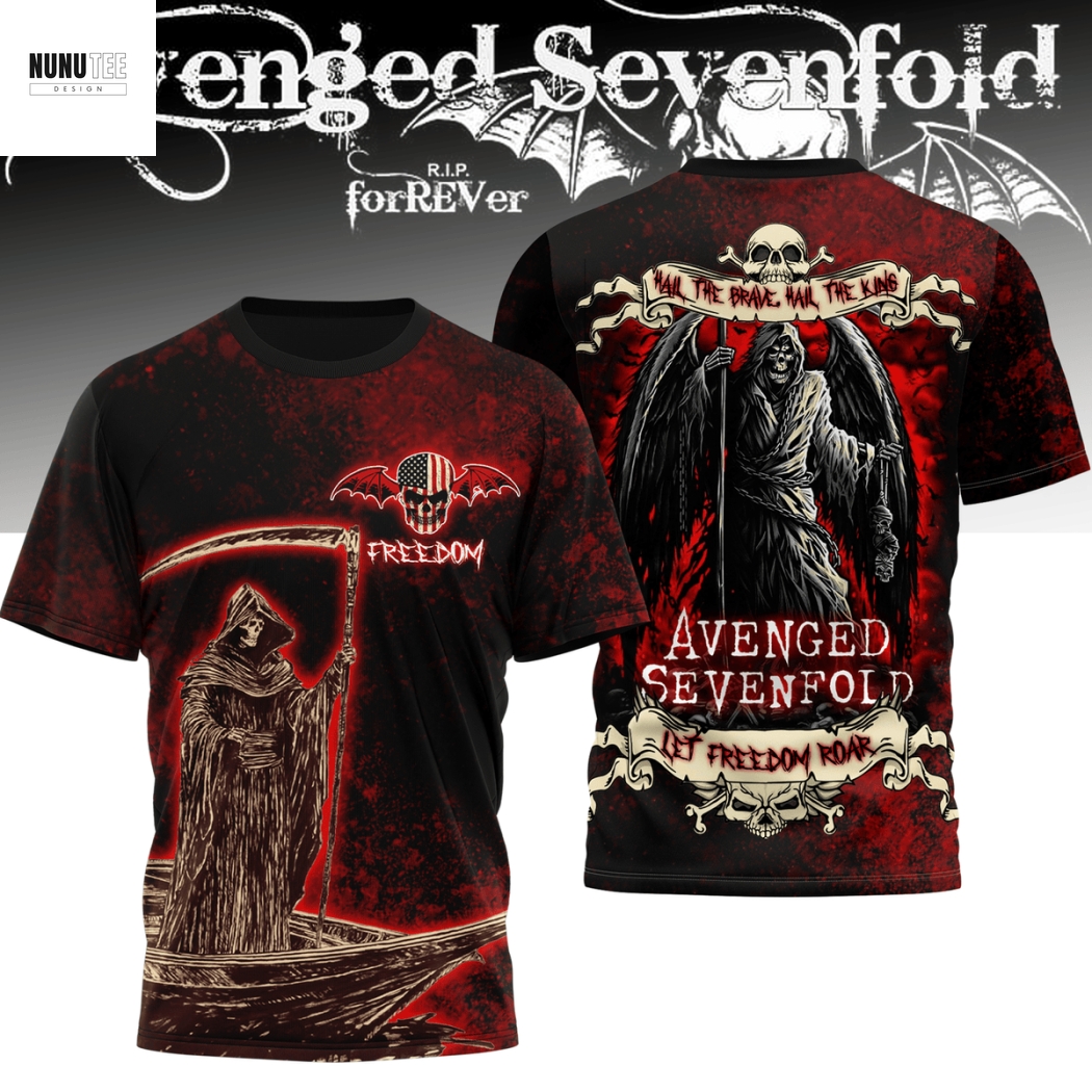 Avenged Sevenfold Let Freedom Roar 3D T-Shirt Avenged Sevenfold Let Freedom Roar 3D T-Shirt