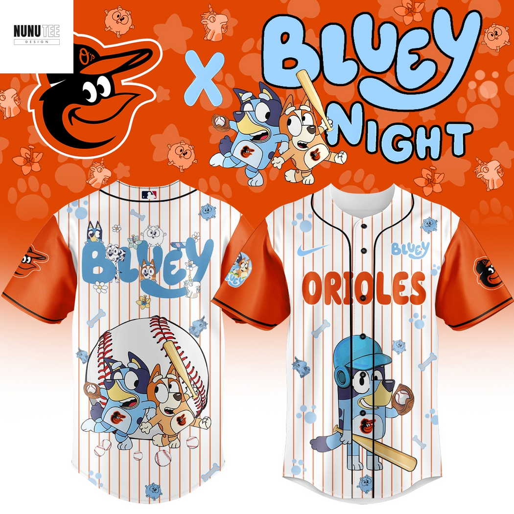 Baltimore Oriole Bingo Blue Baseball Jersey Baltimore Oriole Bingo Blue Baseball Jersey