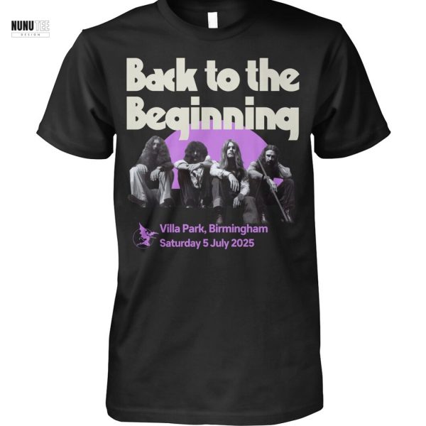 Black Sabbath Back To The Beginning Unisex T-Shirt