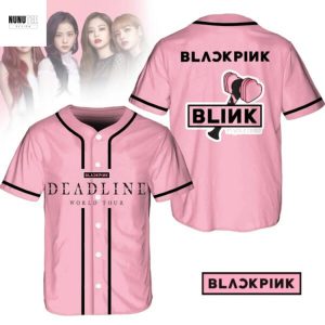 Blackpink Deadline World Tour 2025 Baseball Jersey