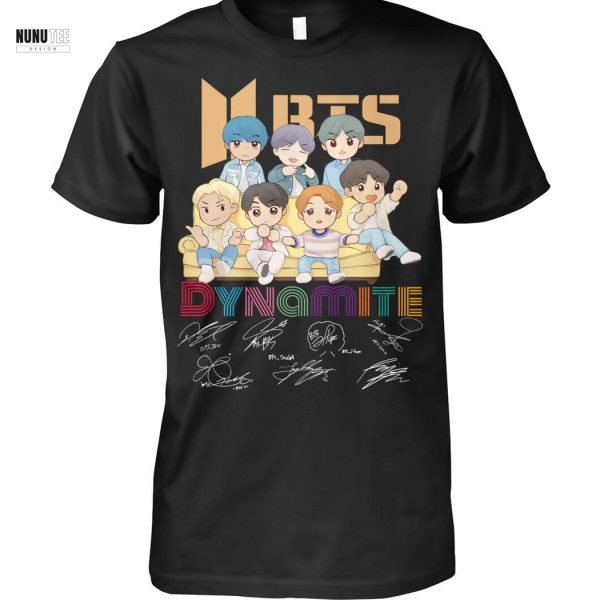 BTS Dynamite Signature Unisex T-Shirt