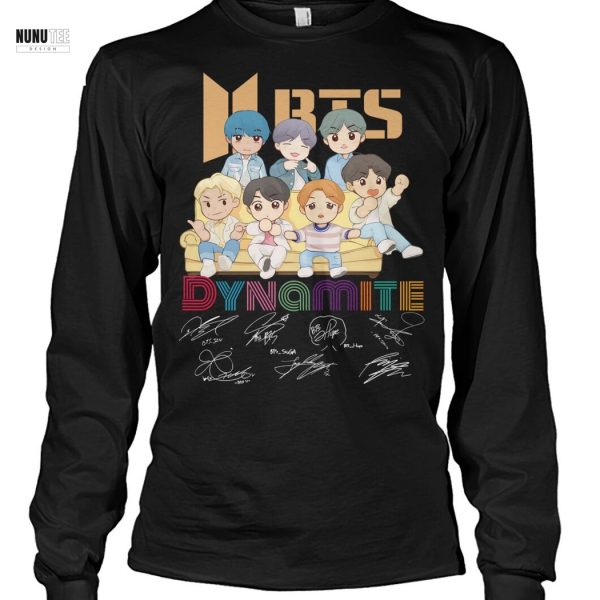 BTS Dynamite Signature Unisex T-Shirt