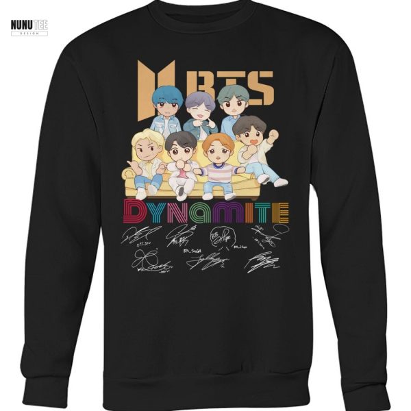 BTS Dynamite Signature Unisex T-Shirt