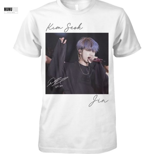 BTS Kim Seokjin Signature Unisex T-Shirt