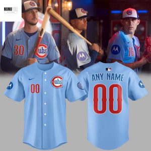 Chicago Cubs 2025 Custom Baseball Jersey