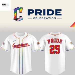 Cleveland Guardians Pride Night 2025 Baseball Jersey