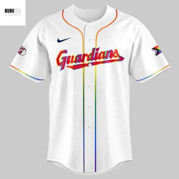 Cleveland Guardians Pride Night 2025 Baseball Jersey