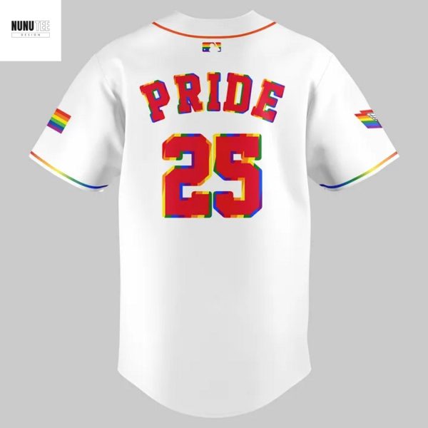 Cleveland Guardians Pride Night 2025 Baseball Jersey