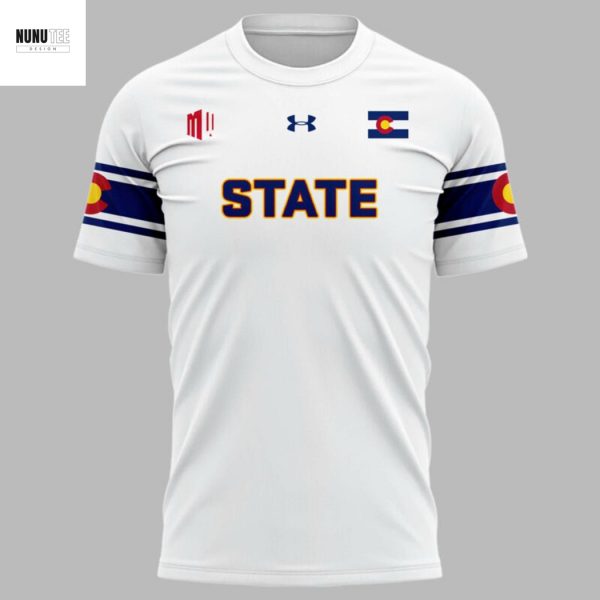 Colorado State Rams Football For Our State 3D T-Shirt