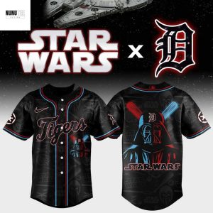 Detroit Tigers Star Wars Baseball Jersey