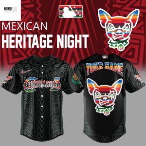 El Paso Chihuahuas Mexican Heritage Night Baseball Jersey