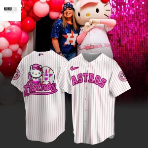 Houston Astros Kitty Charm Baseball Jersey