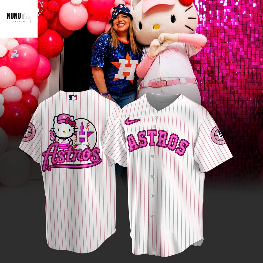 Houston Astros Kitty Charm Baseball Jersey Houston Astros Kitty Charm Baseball Jersey